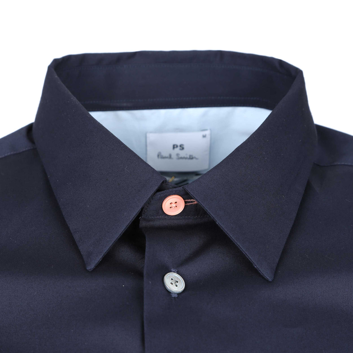 Paul Smith Tailored Fit Shirt in Navy Collar